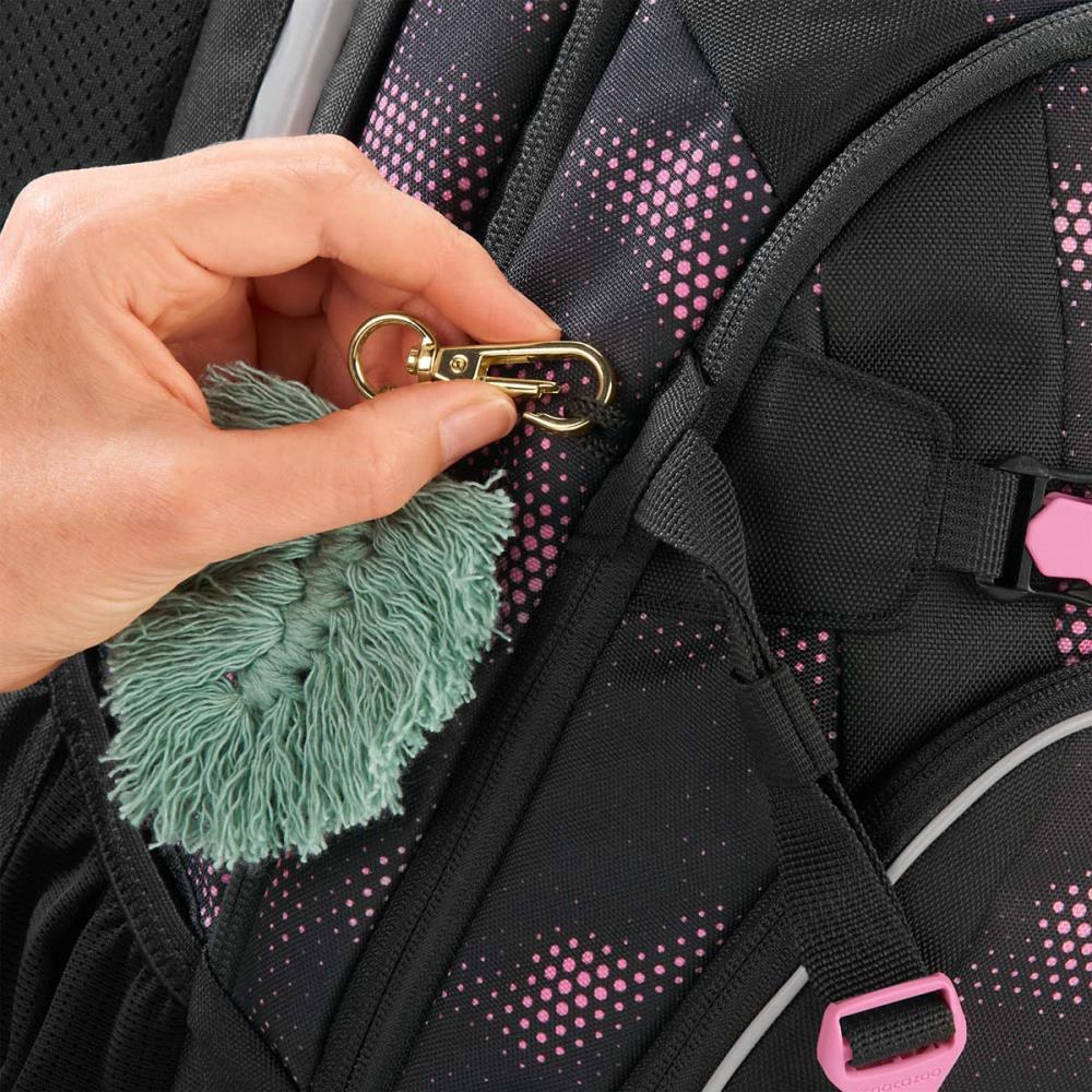 Coocazoo Mate Pink Illusion Schulrucksack Set 3tlg.