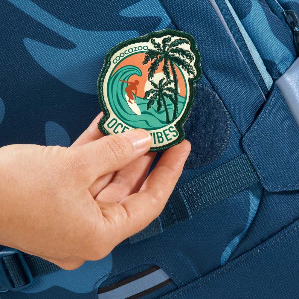 Coocazoo Mate Breaking Waves Schulrucksack Set 3tlg.