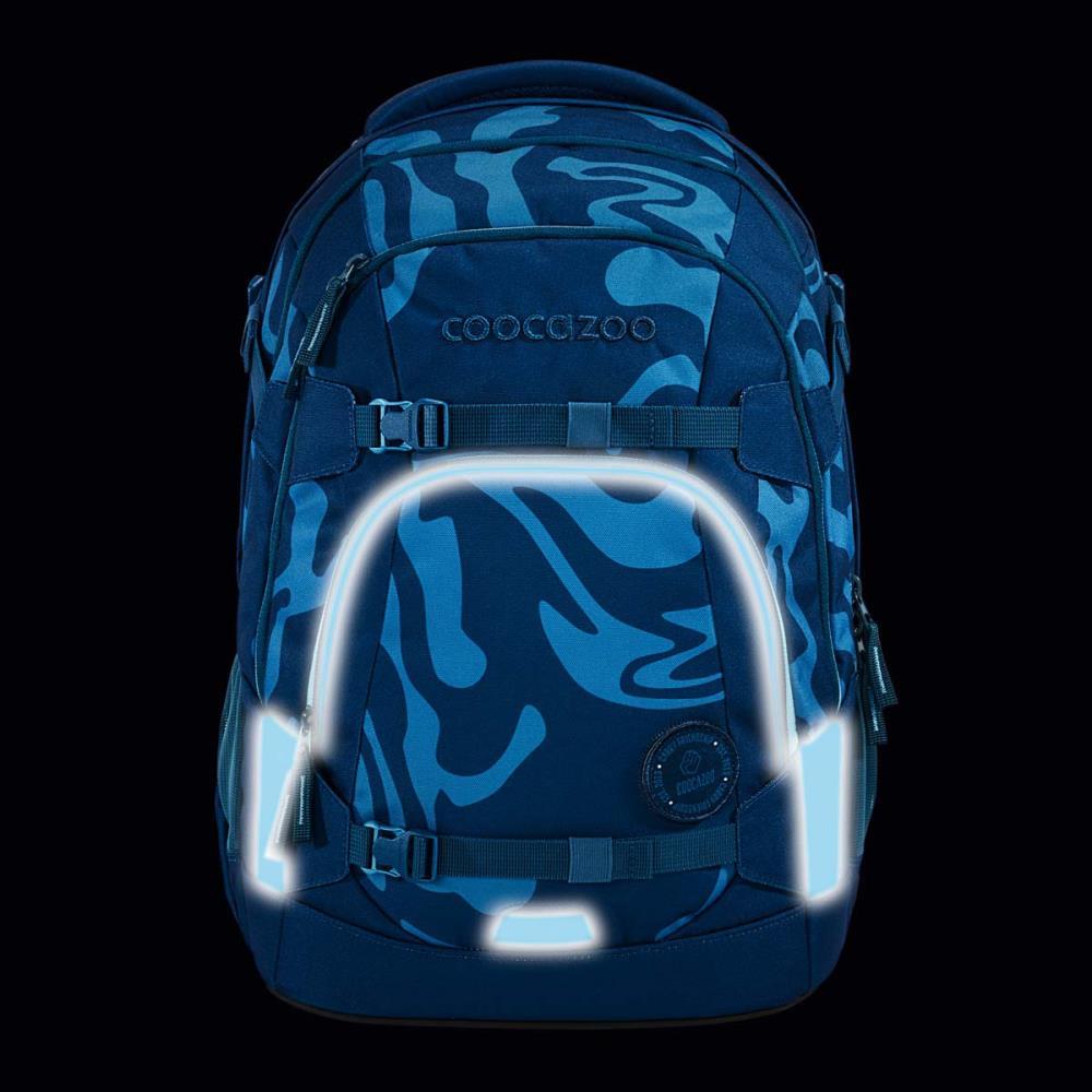 Coocazoo Mate Breaking Waves Schulrucksack Set 3tlg.