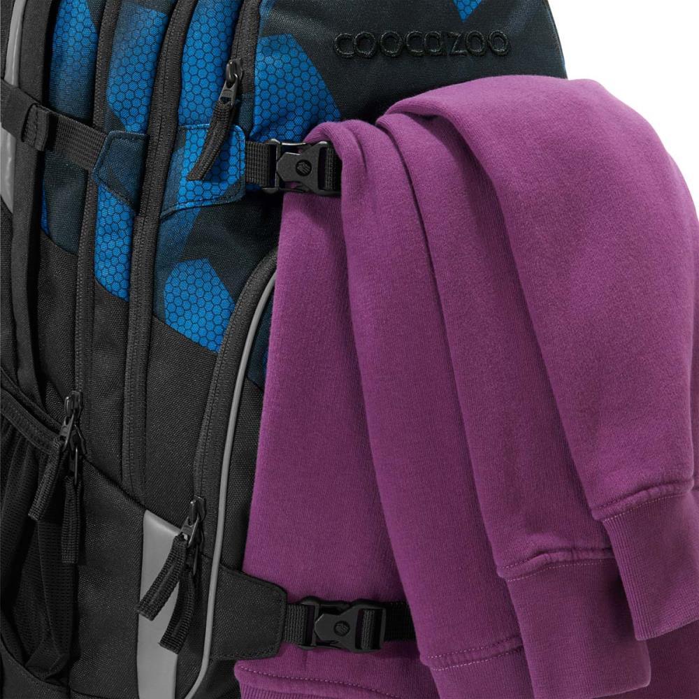 Coocazoo Porter Electric Ice Schulrucksack Set 3tlg.