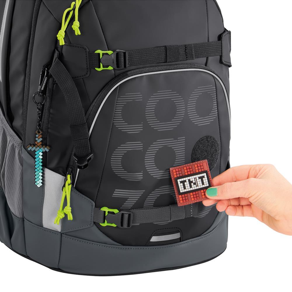 Coocazoo Mate Tarp Black Thunder Special Edition Schulrucksack Set 2tlg.