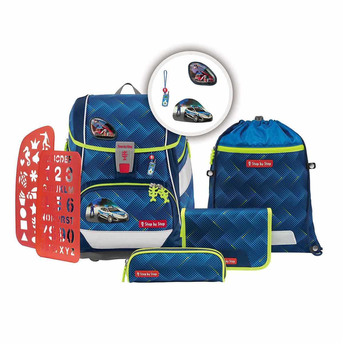 Step by Step 2in1 Plus Hero Tom Schulranzen Set 6tlg.
