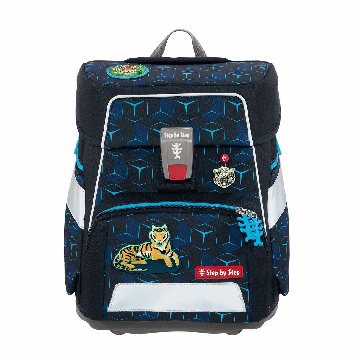 Step by Step Space Shine Tiger Night Kimba Schulranzen Set 5tlg.