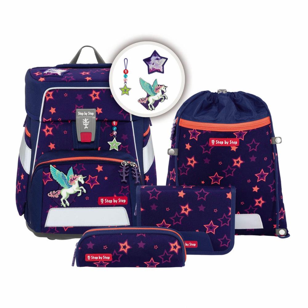 Step by Step Space Shine Pegasus Night Nuala Schulranzen Set