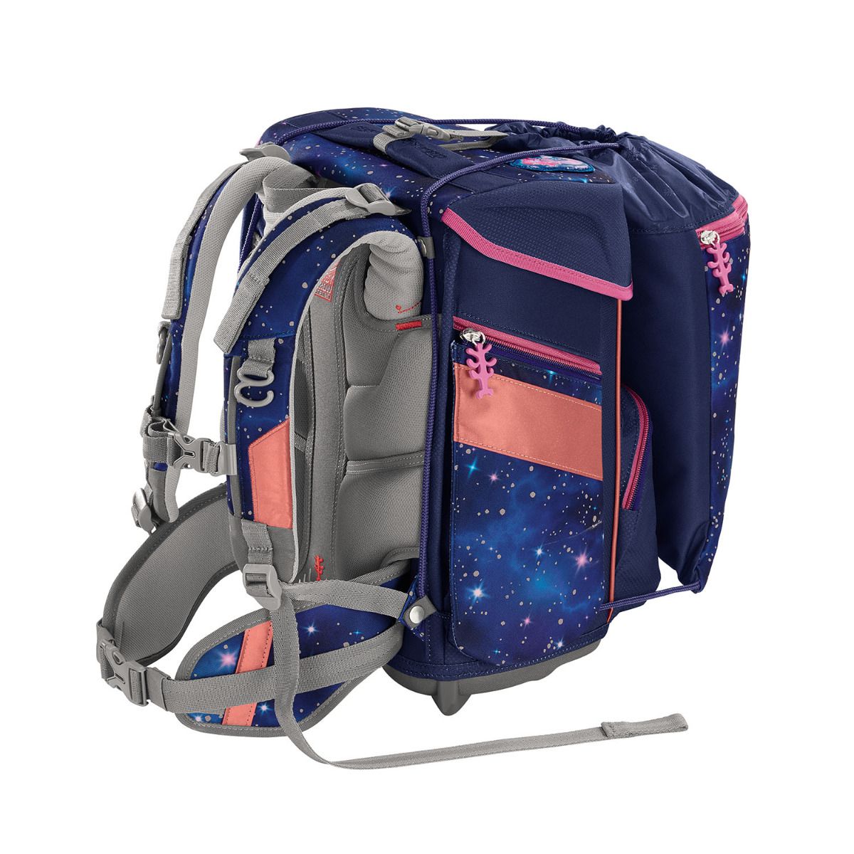 Step by Step Space Reflect Star Seahorse Zoe Schulranzen Set 5tlg.