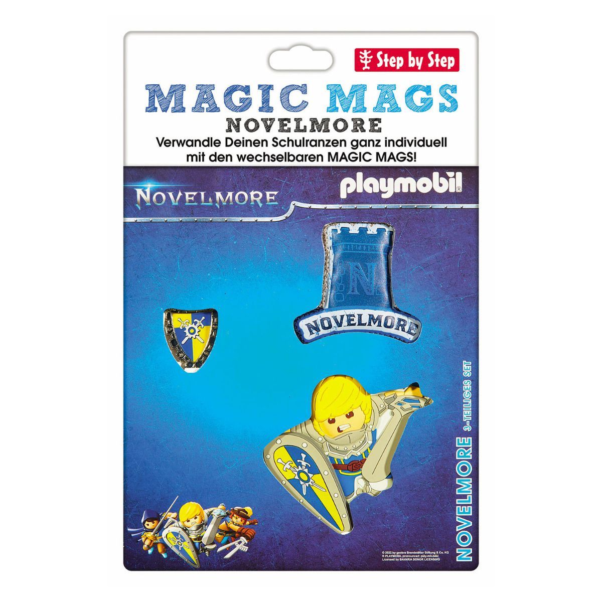 Step by Step Magic Mags Playmobil Novelmore Arwynn Set 3tlg.