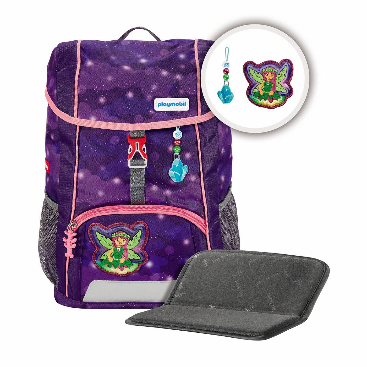 Step by Step Kid Playmobil Adventures of Ayuma Leavi Kinderrucksack Set 3tlg.