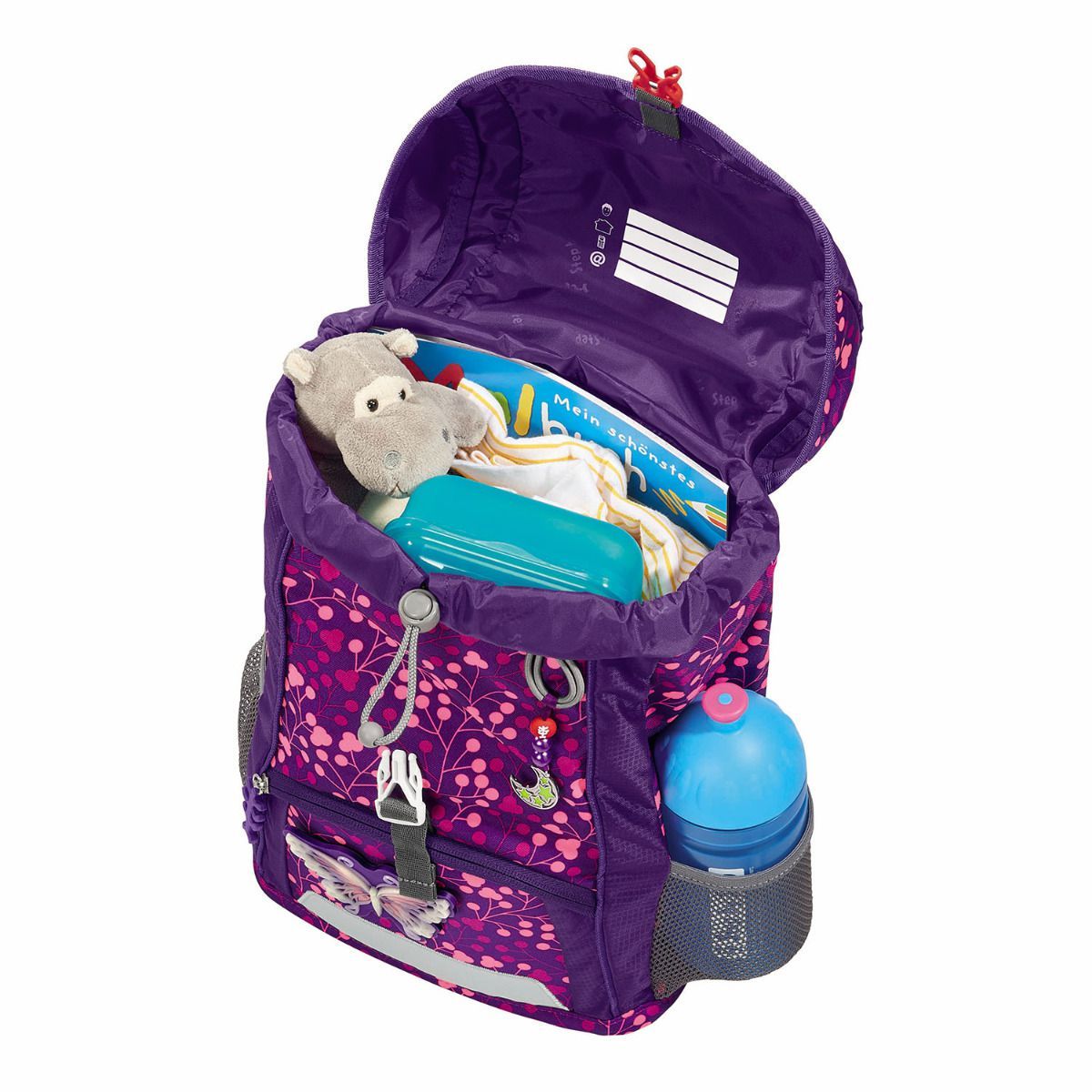 Step by Step Kid Shine Butterflight Night Ina Kinderrucksack Set 3tlg.