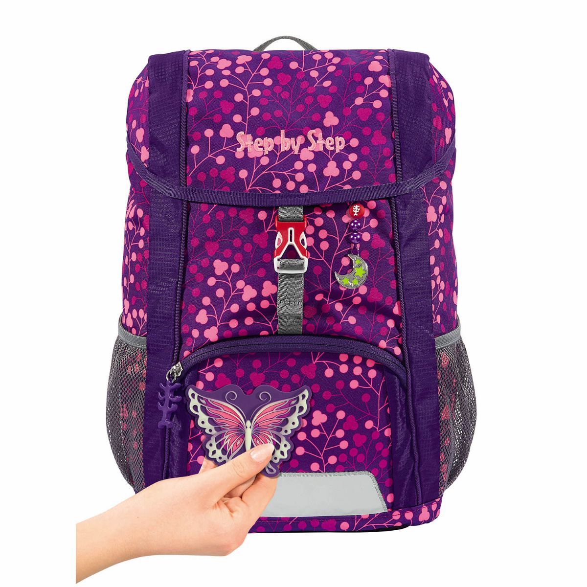 Step by Step Kid Shine Butterflight Night Ina Kinderrucksack Set 3tlg.