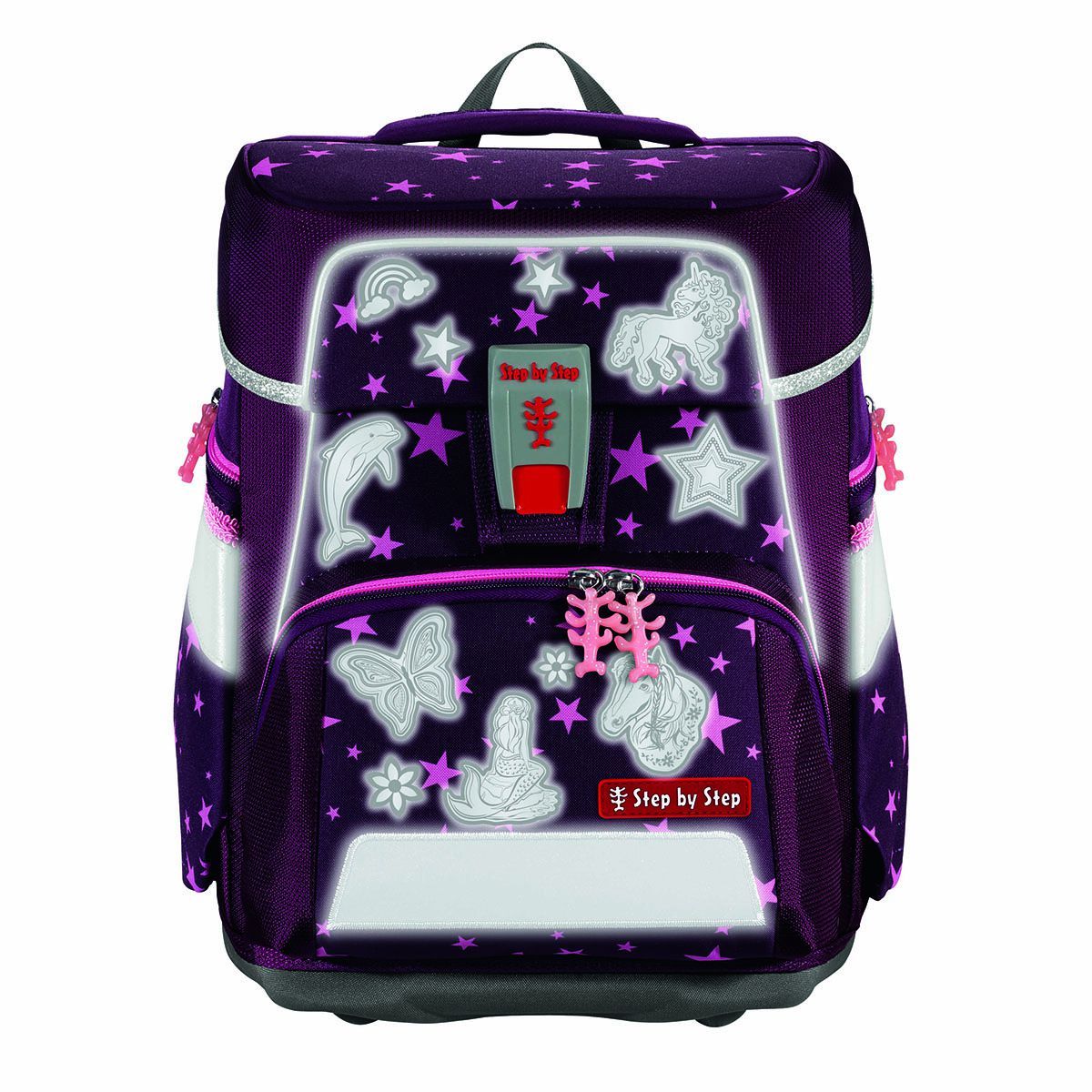 Step by Step Reflektierendes Sticker-Set Silber