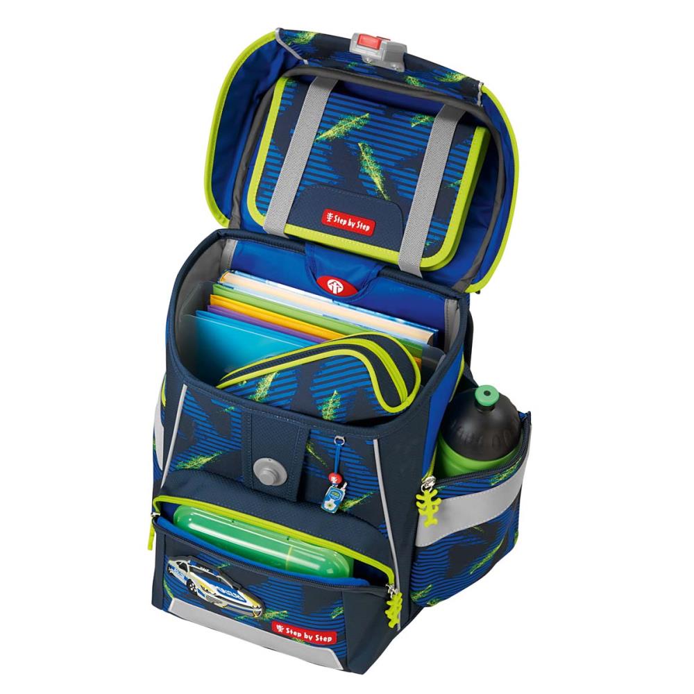 Step by Step Space Police Car Cody Schulranzen Set 5tlg.