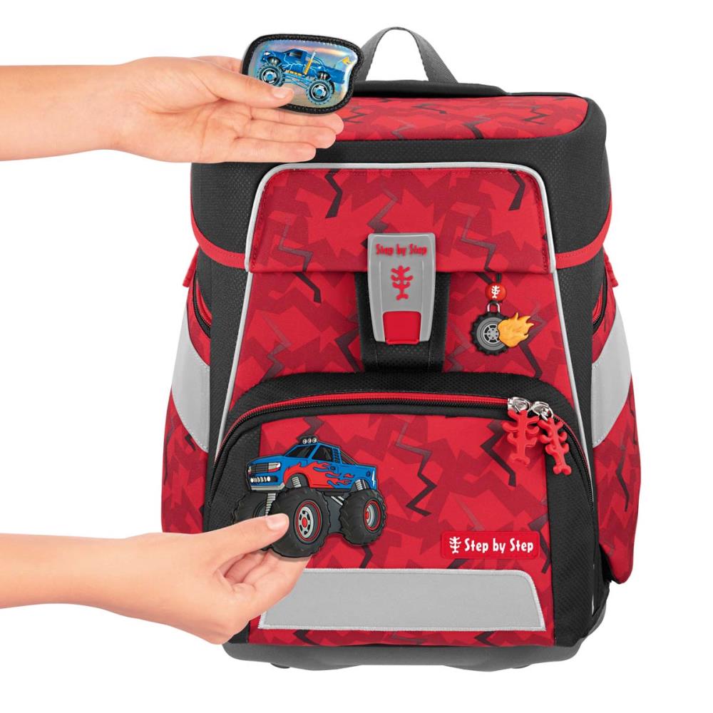 Step by Step Space Monster Truck Rocky Schulranzen Set 5tlg.
