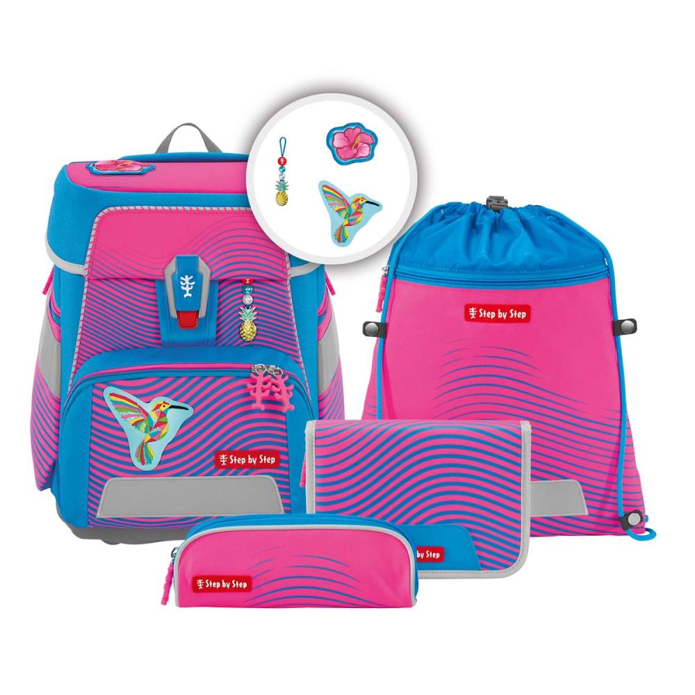Step by Step Space Neon Kolibri Kaja Special Edition Schulranzen Set 5tlg.