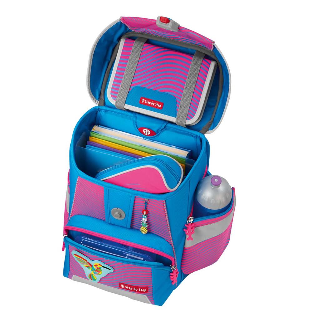 Step by Step Space Neon Kolibri Kaja Special Edition Schulranzen Set 5tlg.