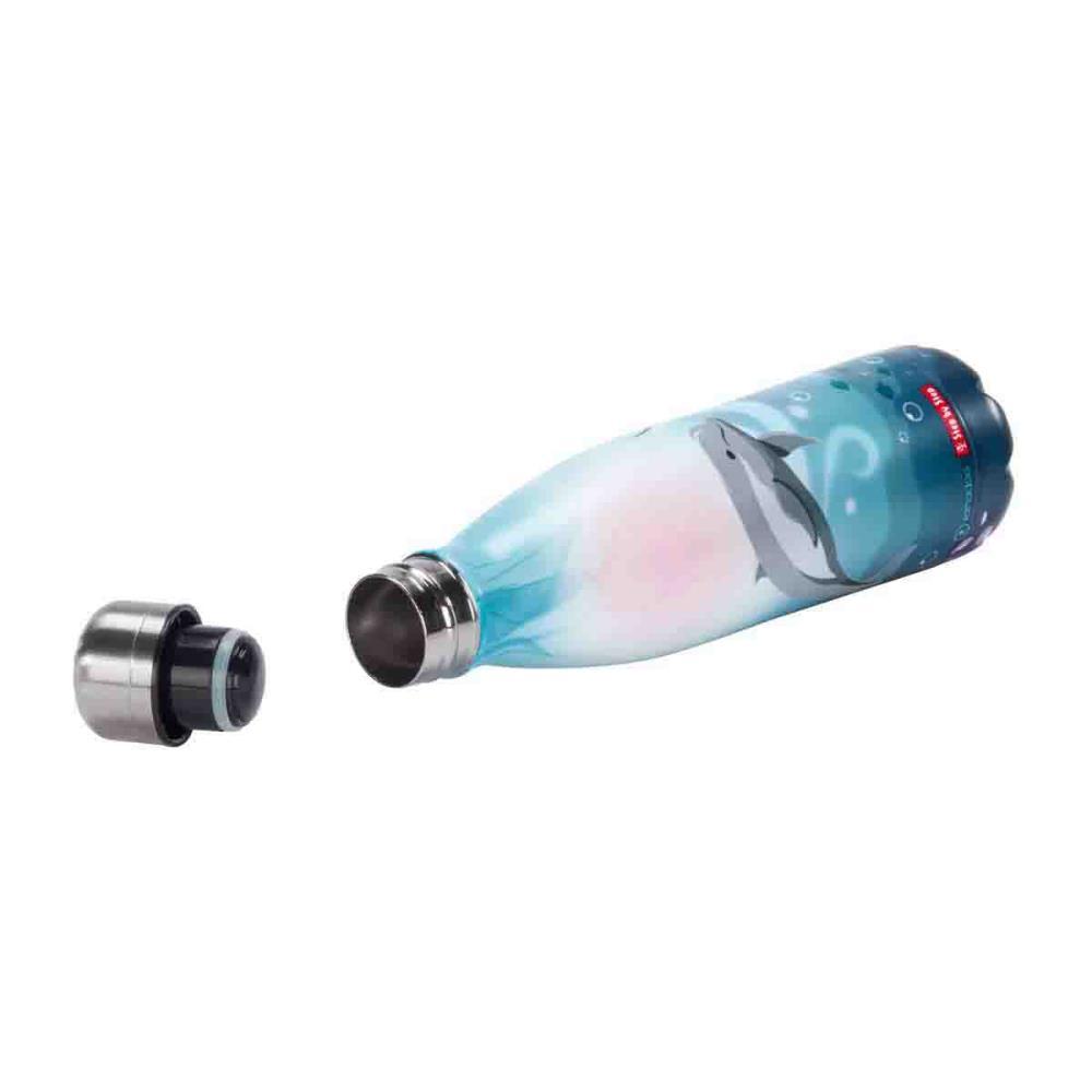 Step by Step Isolierte Edelstahl Trinkflasche Dolphin Pippa