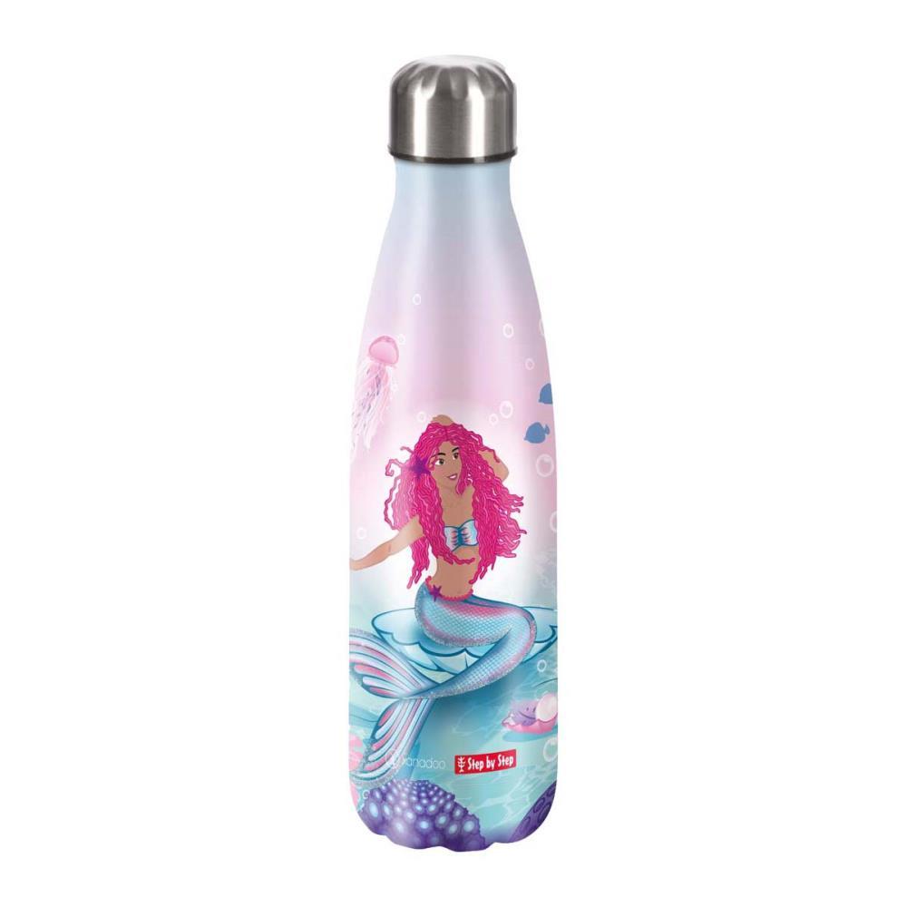 Step by Step Isolierte Edelstahl Trinkflasche Mermaid Lola