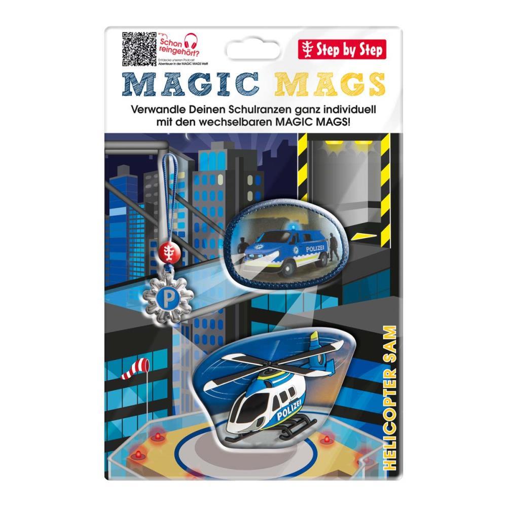 Step by Step Magic Mags Helicopter Sam Set 3tlg.