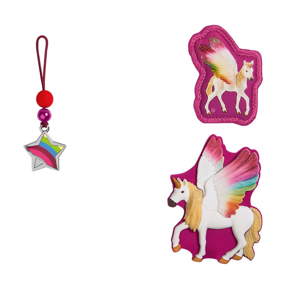 Step by Step Magic Mags Schleich Bayala Geflügeltes Regenbogeneinhorn Set 3tlg.