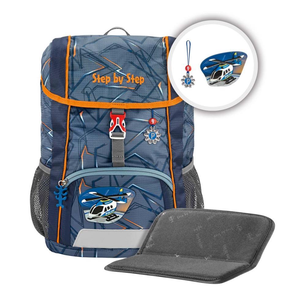 Step by Step Kid Helicopter Sam Kinderrucksack Set 3tlg.