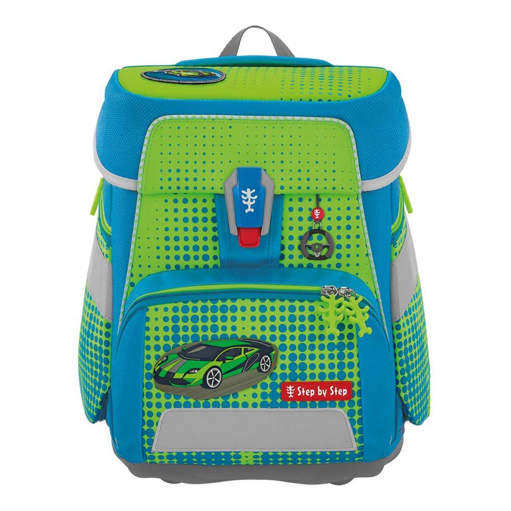 Step by Step Space Neon Race Car Chuck Special Edition Schulranzen Set 5tlg.