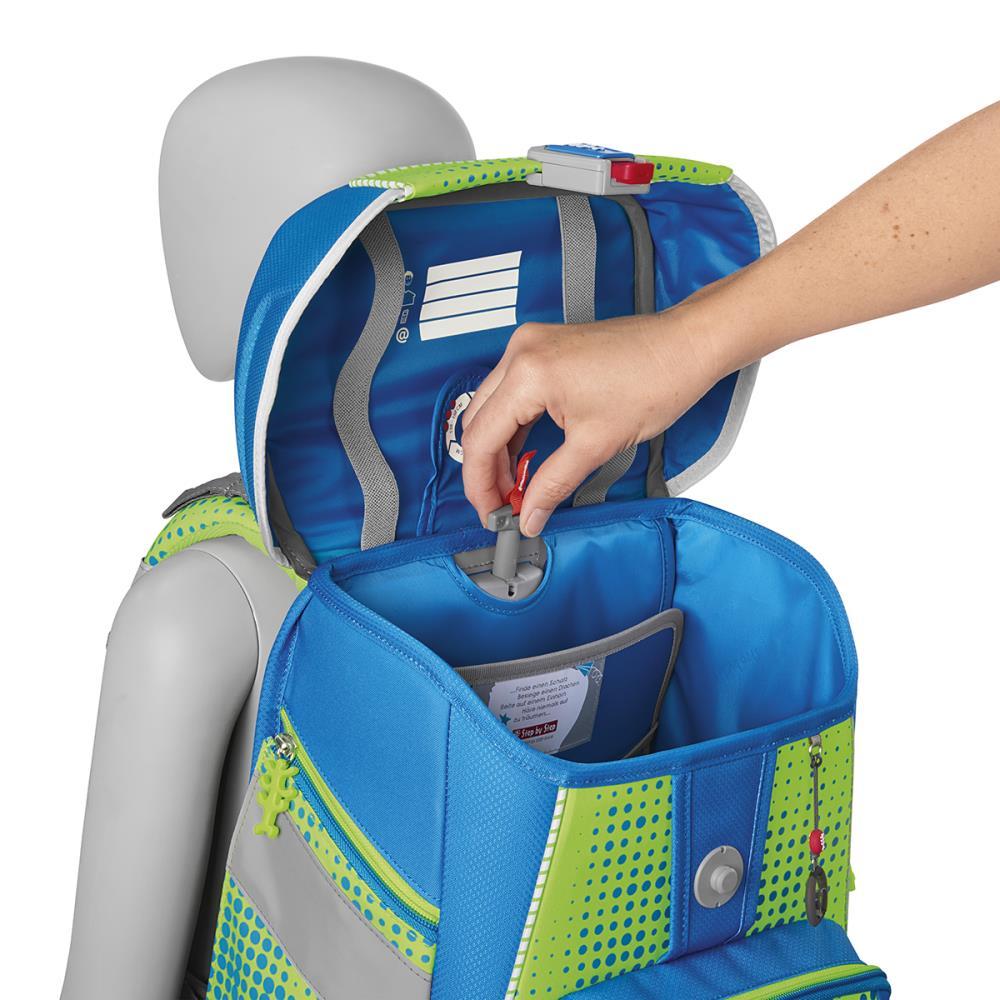 Step by Step Space Neon Race Car Chuck Special Edition Schulranzen Set 5tlg.