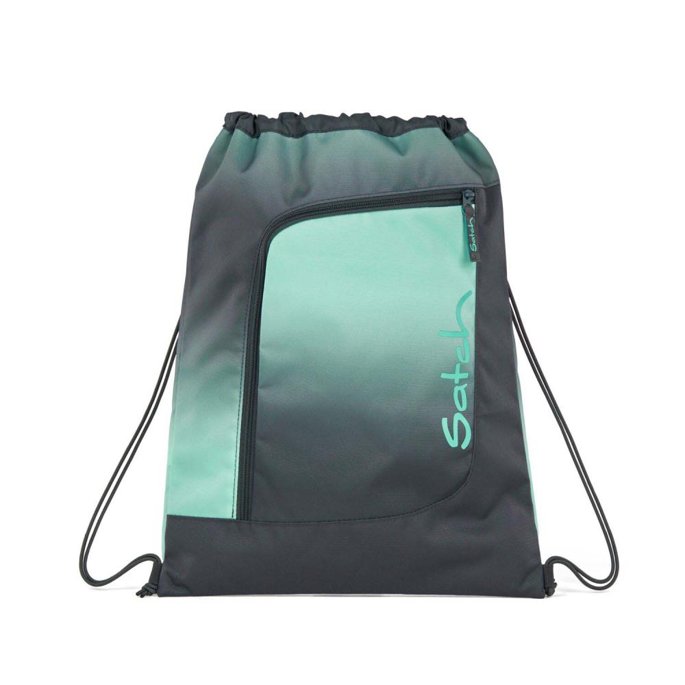 Satch Air Gradient Mint Pencil Slider Light Edition Schulrucksack Set 3tlg.