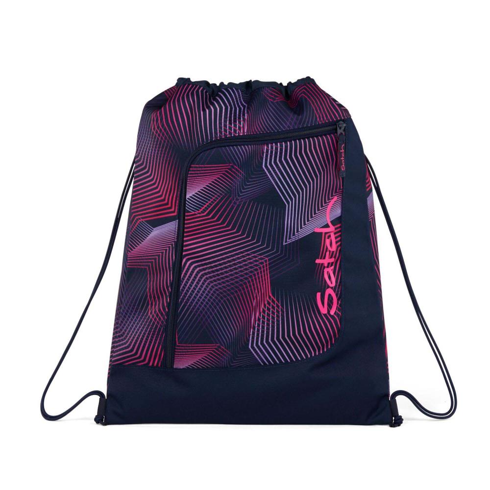 Satch Pack Seismic Pink Schulrucksack Set 3tlg.