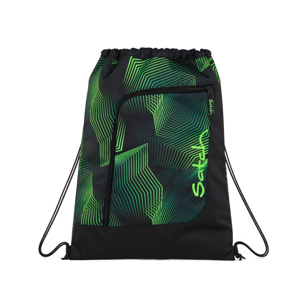 Satch Air Seismic Green Schulrucksack Set 3tlg.