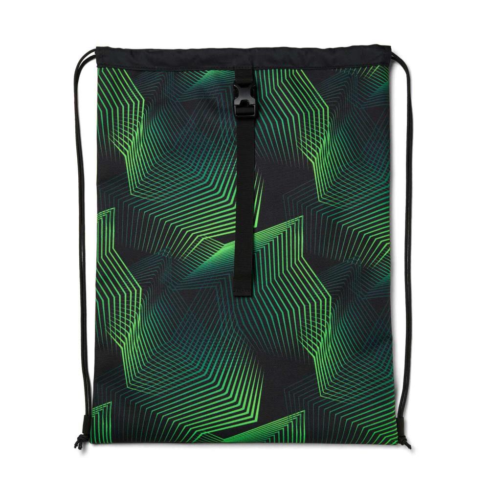 Satch Air Seismic Green Pencil Slider Light Edition Schulrucksack Set 3tlg.