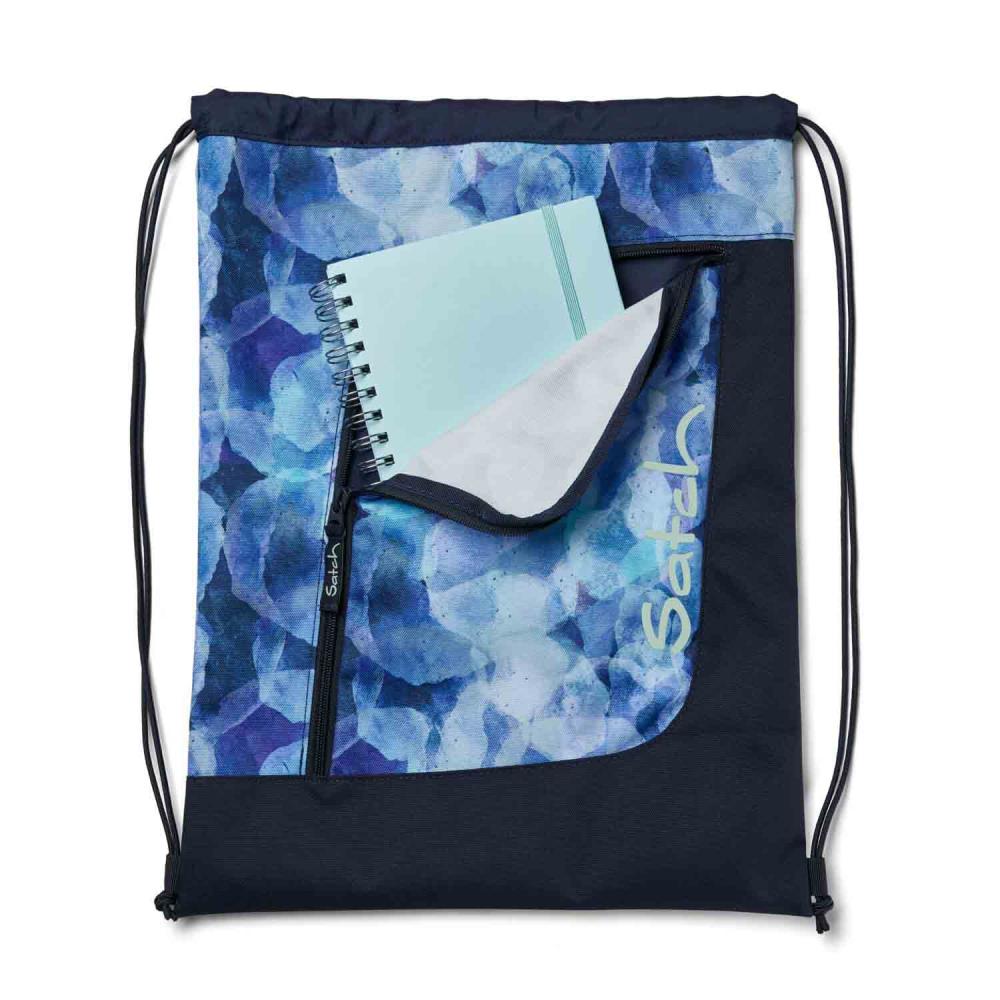 Satch Pack Nordic Blue Skandi Pencil Slider Light Edition Schulrucksack Set 3tlg.