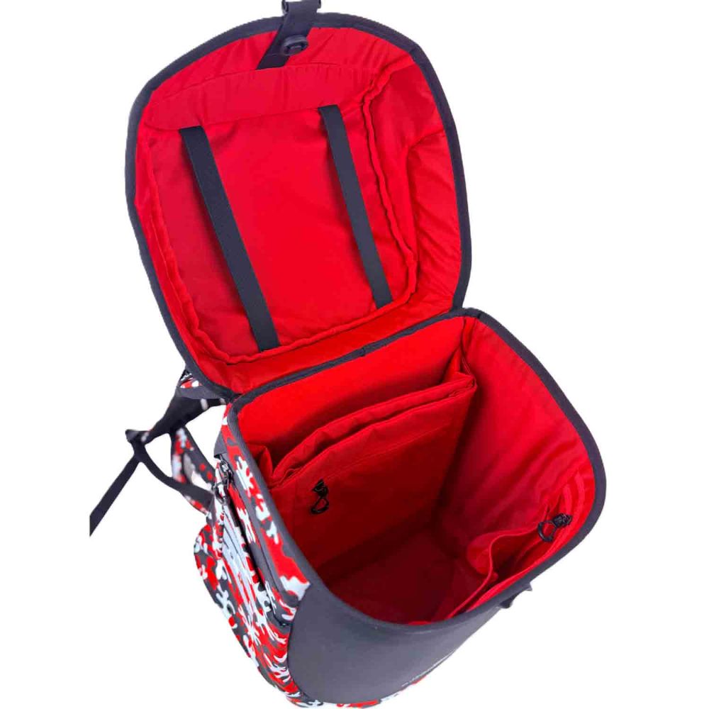 Innovabaq Nero Rosso Schulranzen Set 5tlg.