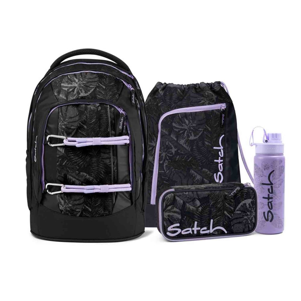 Satch Pack Betty Grey Bondi Beach Special Edition Schulrucksack Set 4tlg.
