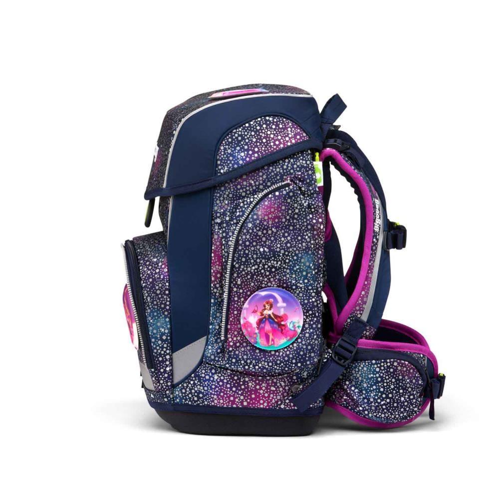Ergobag Cubo Bärlaxy Super Reflex Glow Edition Schulranzen Set 5tlg.