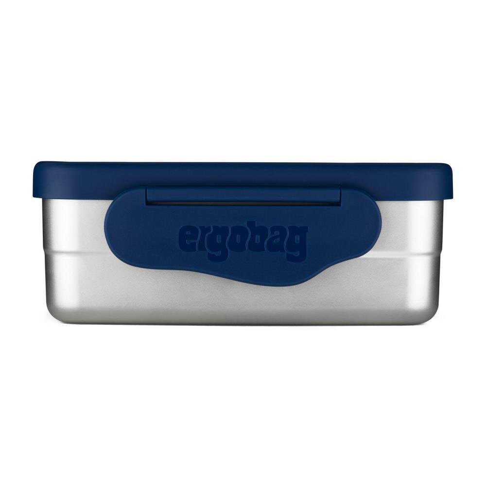 Ergobag Edelstahl Brotdose Blau 3tlg.