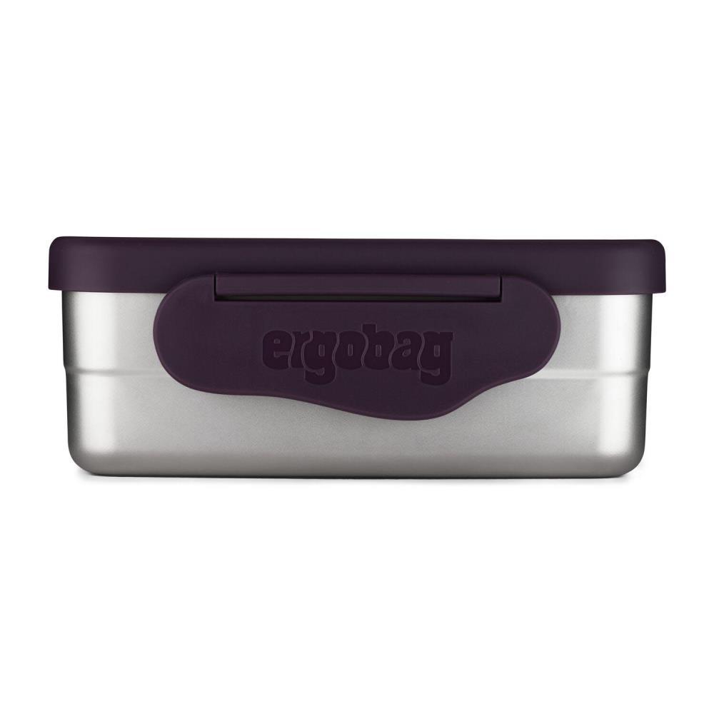 Ergobag Edelstahl Brotdose Lila 3tlg.