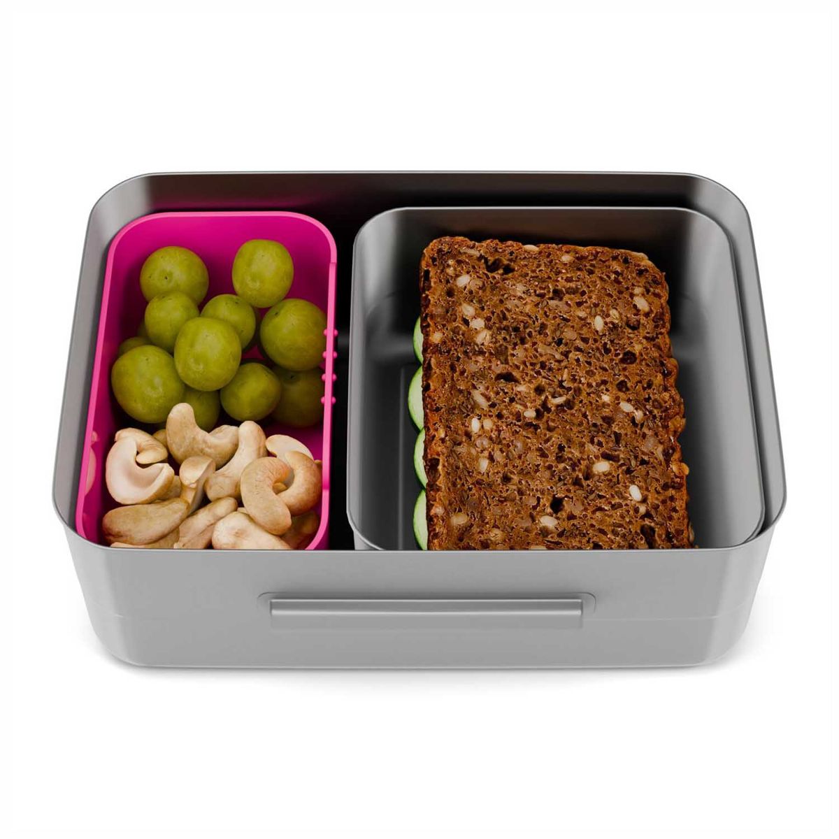 Ergobag Edelstahl Brotdose Glitzer 3tlg.