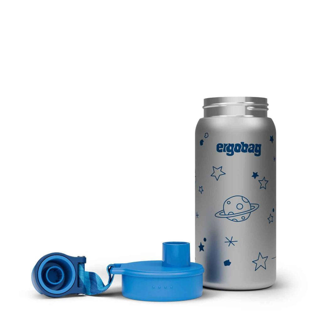 Ergobag Edelstahl Trinkflasche Sterne 0,5 l