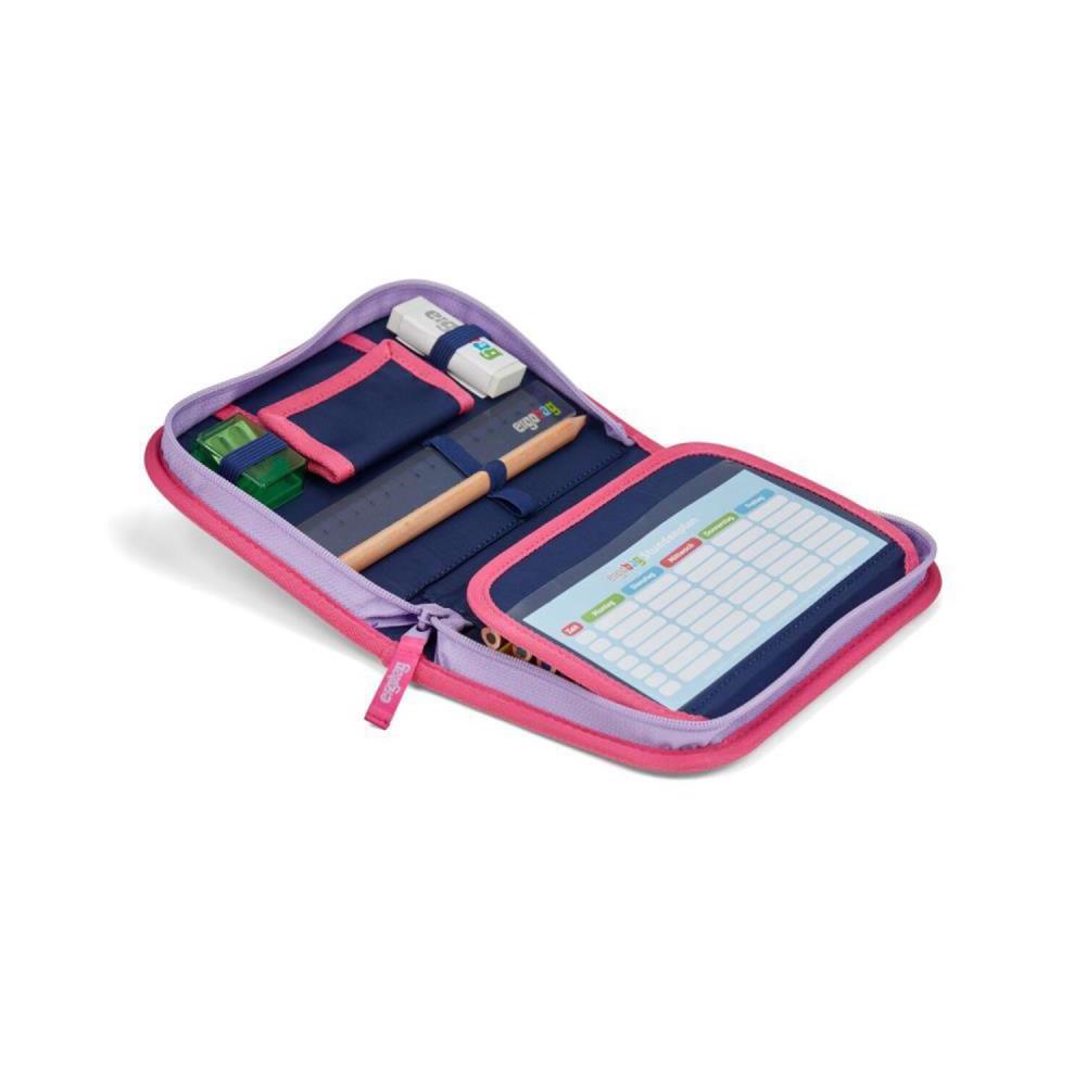 Ergobag Cubo Light BlütenzauBär Schulranzen Set 6tlg.