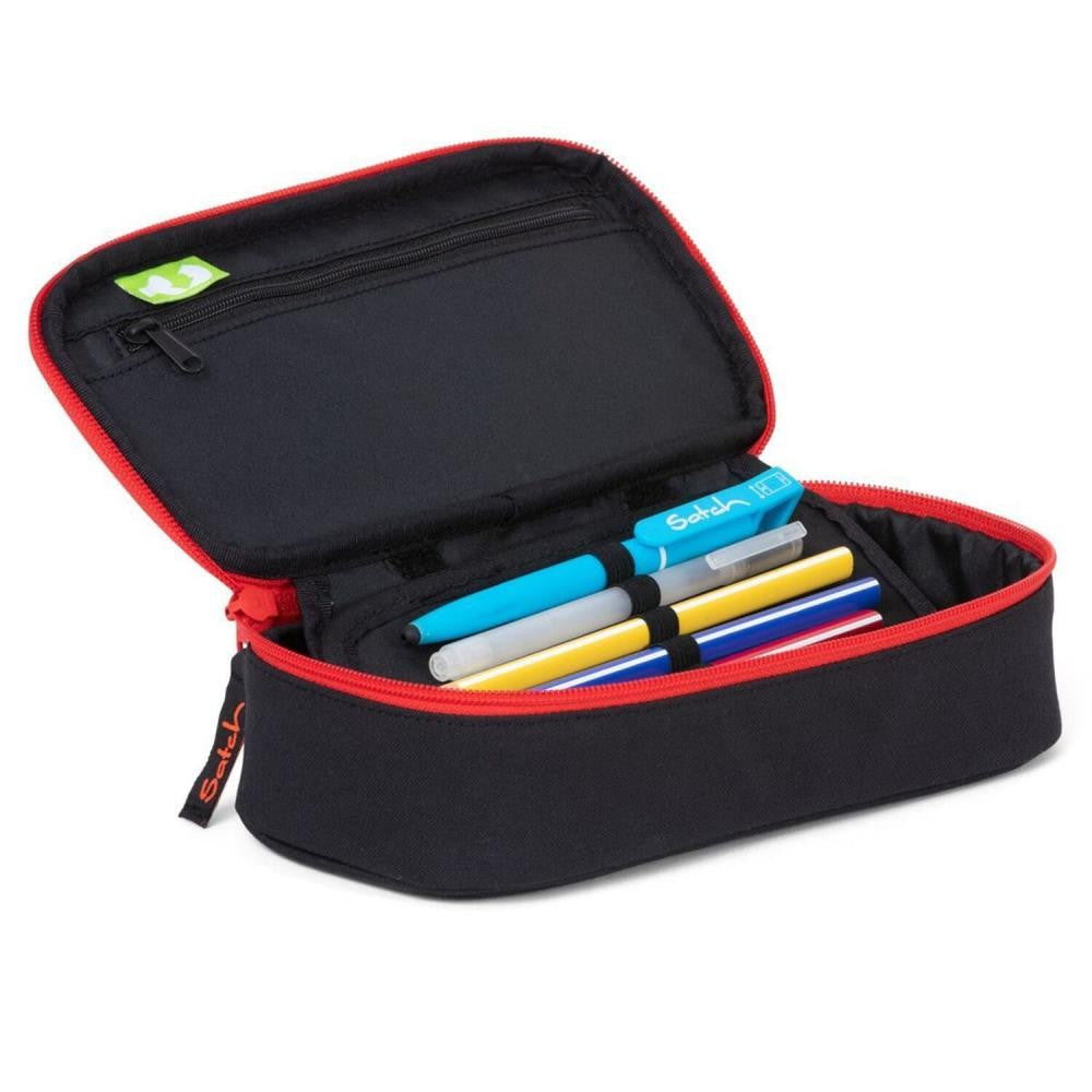 Satch Pack Fire Phantom Schulrucksack Set 2tlg.