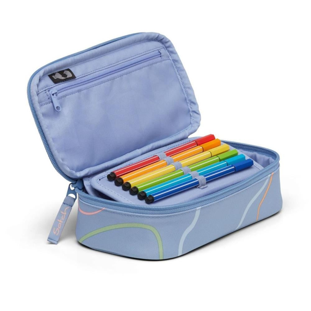 Satch Pack Vivid Blue Schulrucksack Set 2tlg.