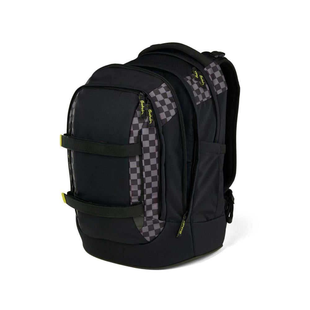 Satch Pack Dark Skate Schulrucksack Set 2tlg.