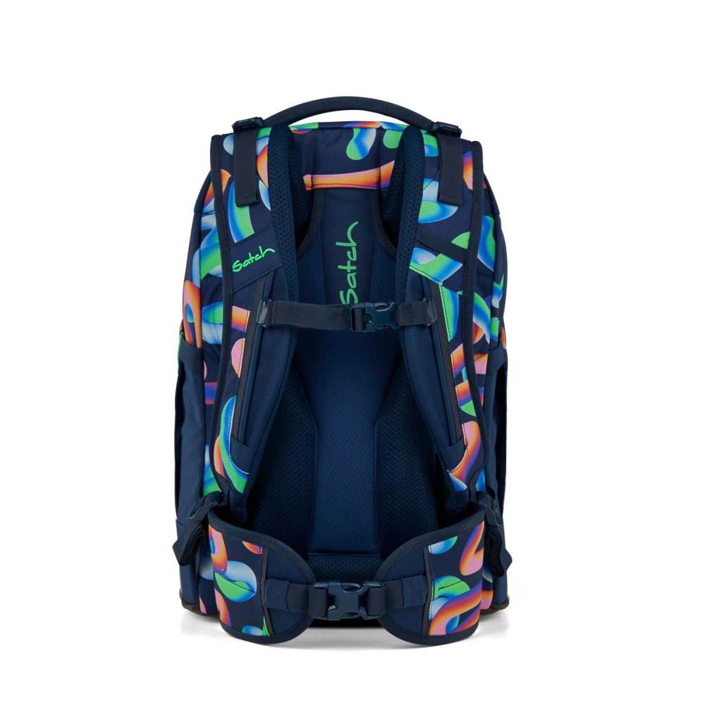 Satch Pack Crazy Twist Pencil Slider Light Edition Schulrucksack Set 3tlg.