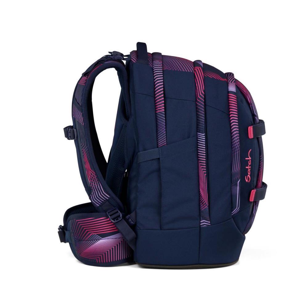 Satch Pack Seismic Pink Schulrucksack Set 2tlg.