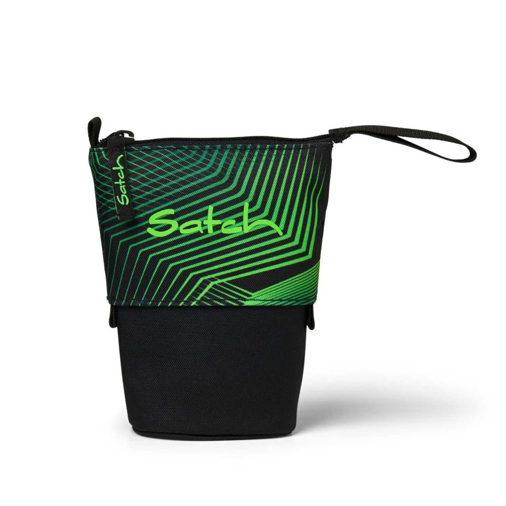 Satch Pack Seismic Green Pencil Slider Light Edition Schulrucksack Set 3tlg.