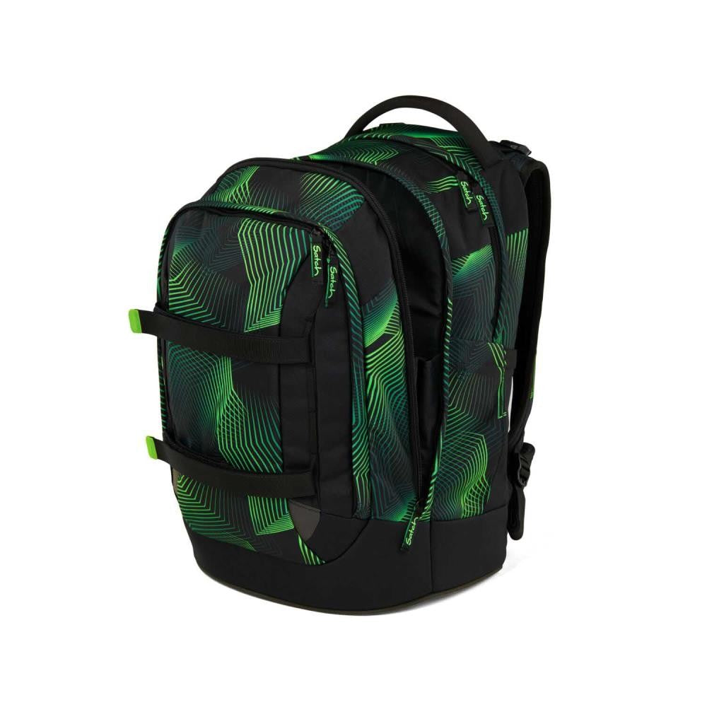 Satch Pack Seismic Green Schulrucksack Set 2tlg.