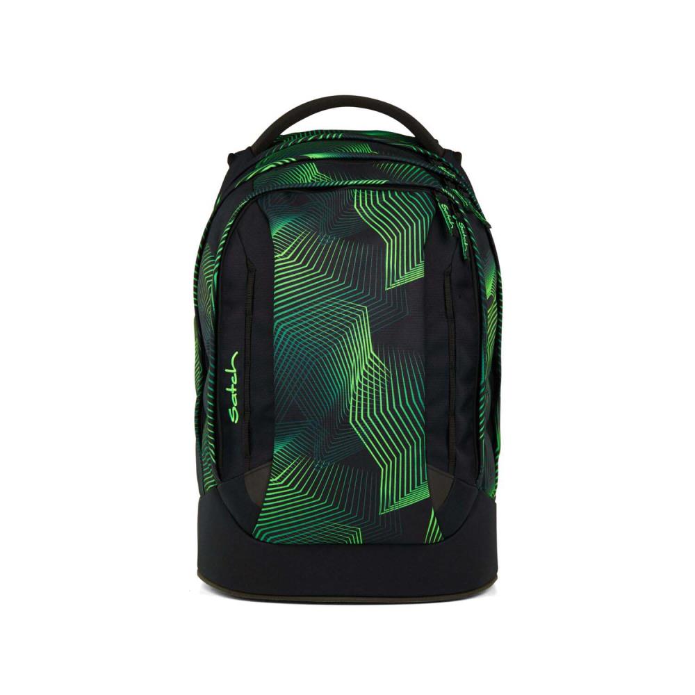 Satch Pack Seismic Green Schulrucksack Set 2tlg.
