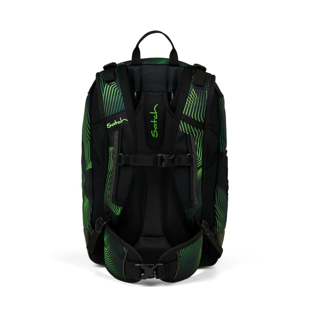 Satch Air Seismic Green Schulrucksack