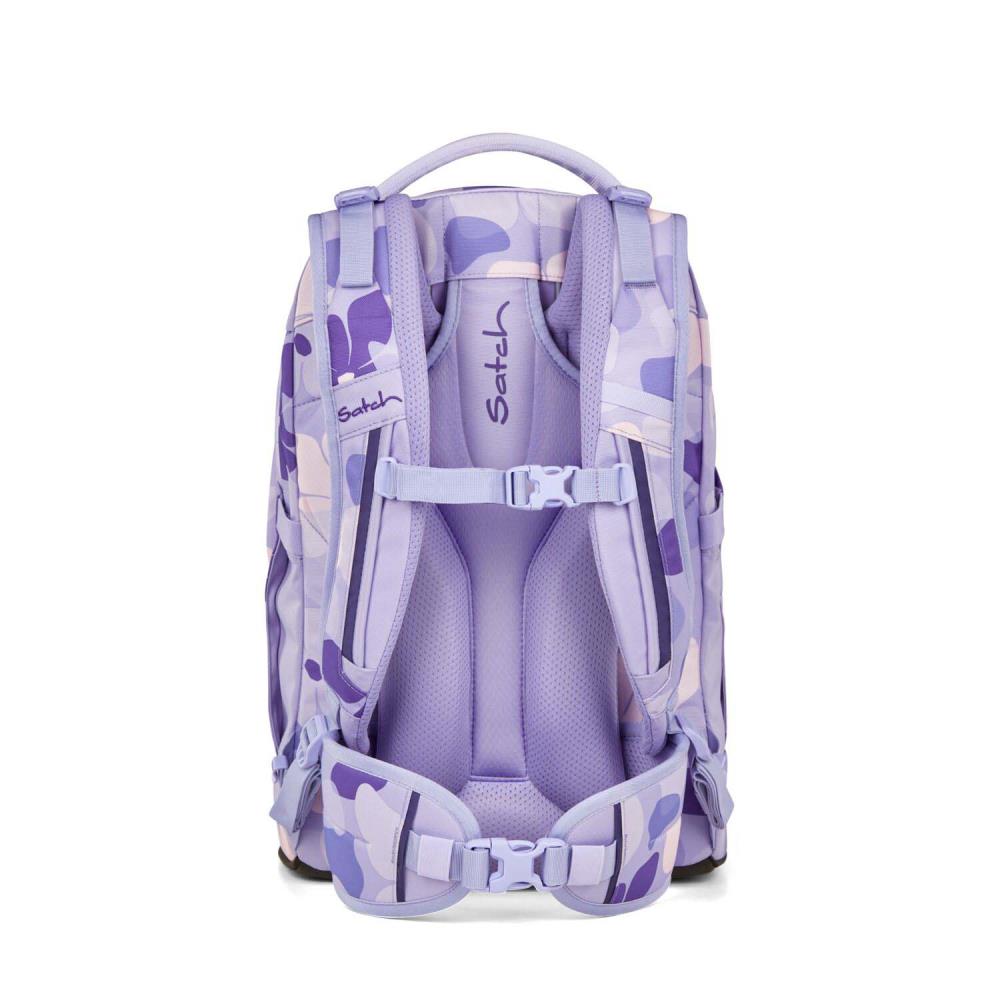 Satch Pack Lilac Blossom Pencil Slider Light Edition Schulrucksack Set 3tlg.