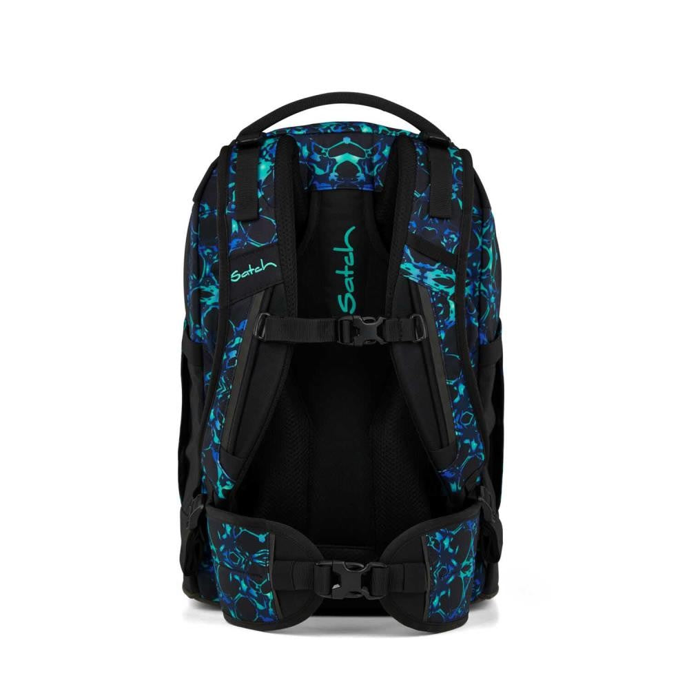 Satch Pack Caleido Blue Pencil Slider Edition Schulrucksack Set 3tlg.