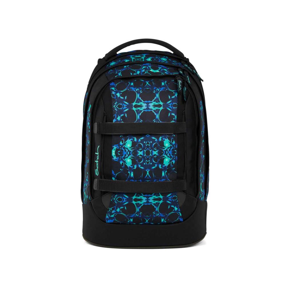 Satch Pack Caleido Blue Streetwalk Edition Schulrucksack Set 4tlg.
